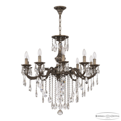 Подвесная люстра Bohemia Ivele Crystal AL78101/10/250 B SGB