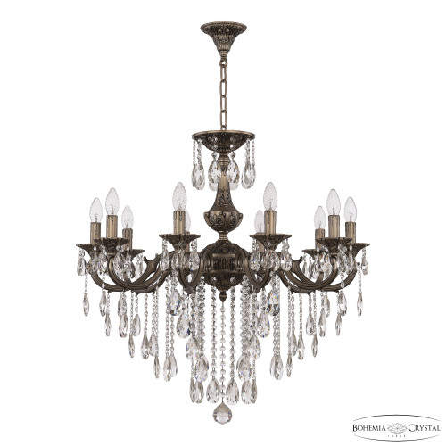 Подвесная люстра Bohemia Ivele Crystal AL78101/10/250 B SGB