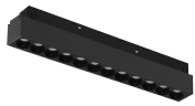 Трековый магнитный светильник iLedex Vision 4822-002-L235-12W-38DG-3000K-BK