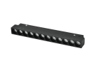 Трековый магнитный светильник iLedex Vision 4822-002-L235-12W-38DG-3000K-BK