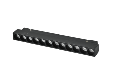 Трековый магнитный светильник iLedex Vision 4822-002-L235-12W-38DG-3000K-BK