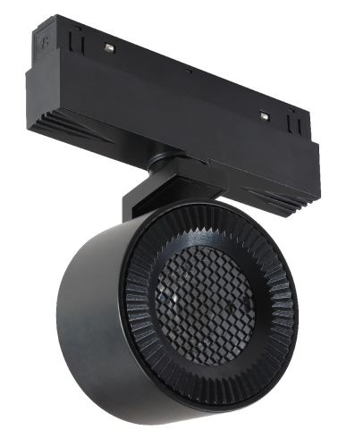 Трековый магнитный светильник iLedex Vision SMART 4822-010-D82-12W-38DG-BK (WALL WASHER)
