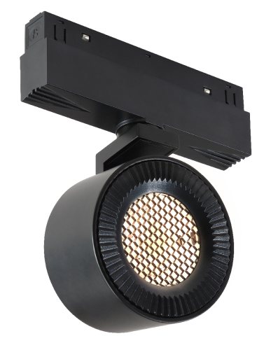 Трековый магнитный светильник iLedex Vision SMART 4822-010-D82-12W-38DG-BK (WALL WASHER)