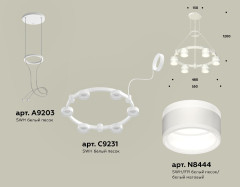 Подвесная люстра Ambrella Light Traditional (A9203, C9231, N8444) XR92031202