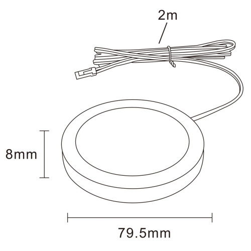 Накладной мебельный светильник Lightstar Mobiled 036540