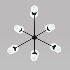 Подвесная люстра Eurosvet Bubble 30182 черный a063215