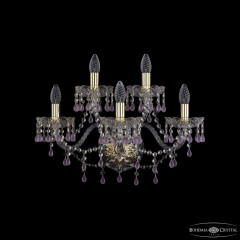 Бра Bohemia Ivele Crystal 1410B/3+2/195/XL G V7010