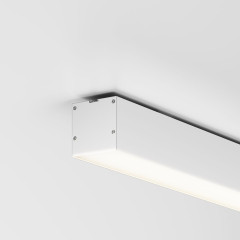 Линейный накладной светильник Maytoni Technical 4000K 50x50 (Серебро, 1 м) LL311020