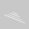 Линейный накладной светильник Maytoni Technical 4000K 50x50 (Серебро, 1 м) LL311020