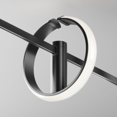 Трековый магнитный светильник Maytoni Technical Zero Flarity TR230-1-10W3K-B