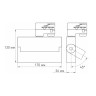 Трековый светильник Arlight LGD-LOFT-TRACK-4TR-S170-20W White6000 026234