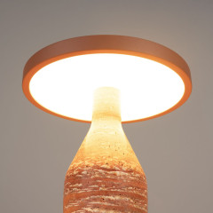 Настольная лампа Arlight SP-CROOD-TAB-R22.5x24-7W Warm3200-MIX (RD-BRG, 140 deg, 230V) (IP20, Травертин) 061732