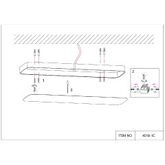 Потолочный светильник Favourite Piano 4078-1C