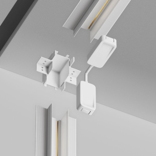 Коннектор угловой встраиваемый Maytoni Radity TRA084CT-12W
