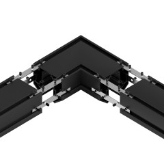 Коннектор угловой внутренний для шинопровода под натяжной потолок Hesby Lighting ElDeko HSBL_0187