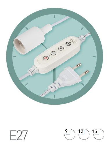 Светильник для растений Эра FITO-Time Holder E27 Б0059882