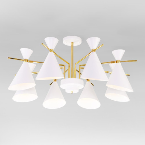 Люстра на штанге Eurosvet 70114/8 белый Smart a047643