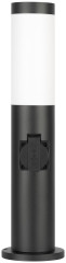 Ландшафтный светильник ЭРА Беллона GBF-103-1-BL-0450 230В Е27 IP54 черный с розеткой Б0071047