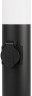 Ландшафтный светильник ЭРА Беллона GBF-103-1-BL-0450 230В Е27 IP54 черный с розеткой Б0071047