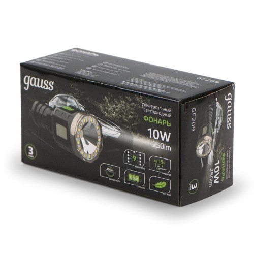 Фонарь ручной Gauss GF209