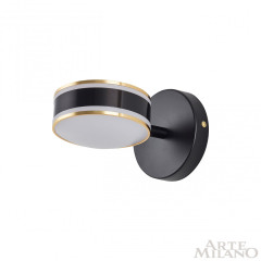 Бра Arte Milano Ferrara 277599/1B BK/GD