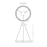 Подвесная люстра iLedex Meridian C4716-60 GD