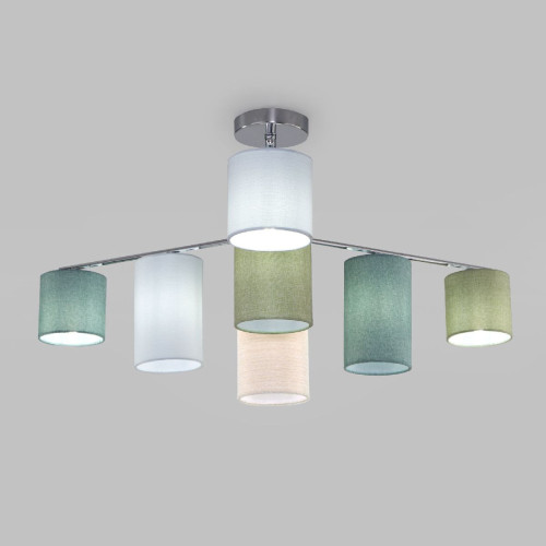 Люстра на штанге Eurosvet Pastel 60151/7 хром a064984