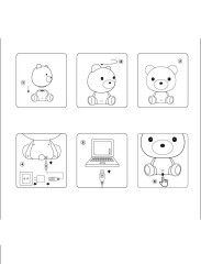 Настольная лампа Lucide Dodo Bear 71590/03/31