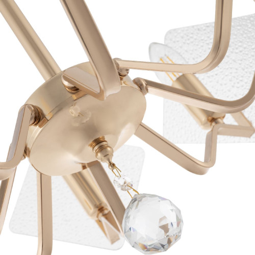 Люстра на штанге Arte Milano Sorrento 376309/10/600 GD