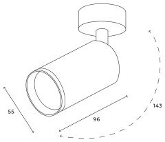 Спот Hesby Lighting Focus HSBL_0115
