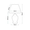 Настольная лампа Elstead Lighting Soling DL-SOLING-TL
