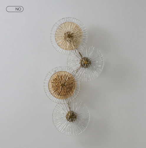 Настенный светильник Delight Collection OM2033-4 gold