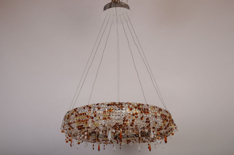 Подвесная люстра Abrasax L.8301-8 BROWN