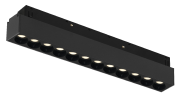 Трековый магнитный светильник iLedex Vision 4822-002-L235-12W-38DG-4000K-BK