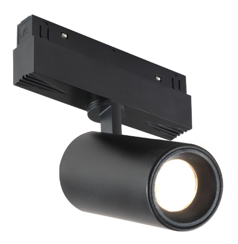 Трековый магнитный светильник iLedex Vision 4822-011-D45-8W-38DG-3000K-BK