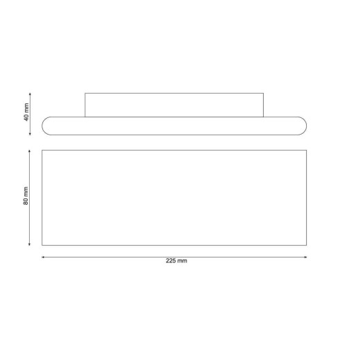 Настенный светильник Lucia Tucci Aero W204 Nero LED