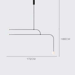 Подвесной светильник ImperiumLoft Lines 140820-26