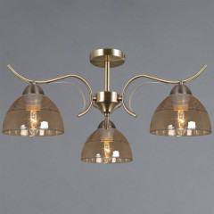 Люстра на штанге Illumico IL0733-3CSQ-25 AB AREZZO