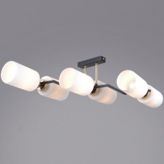 Потолочная люстра Illumico IL0809-6ASQ-25 BK AB NAPLES