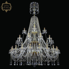 Подвесная люстра Art Classic 11.12.20+10+5.530v.3d.XL-205.Gd.Sp