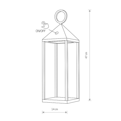 Уличный подвесной светильник Nowodvorski Picnic Led 8178