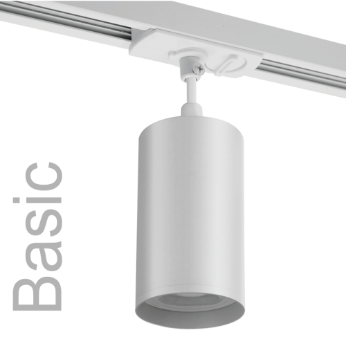 Трековый однофазный светильник Wolta Basic WTL-GU10/03W