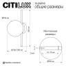 Настенный светильник Citilux Ronny CL242313