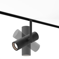 Трековый магнитный светильник Maytoni Elti TR005-4-12W-DS-B