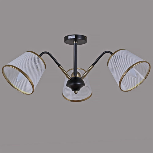 Люстра на штанге Illumico IL0344-3CSQ-79 BK AB