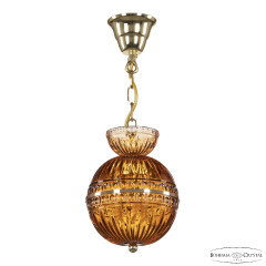 Подвесной светильник Bohemia Ivele Crystal 5480/17 G Amber/M-1G