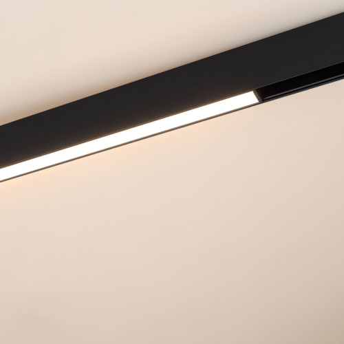 Трековый магнитный светильник Arlight MAG-ORIENT-FLAT-L235-8W Day4000 (BK, 100 deg, 48V, DALI) 033610(1)