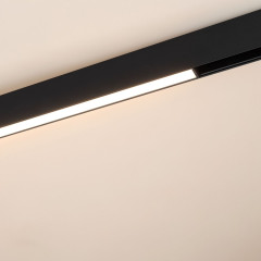 Трековый магнитный светильник Arlight MAG-ORIENT-FLAT-L235-8W Day4000 (BK, 100 deg, 48V, DALI) 033610(1)