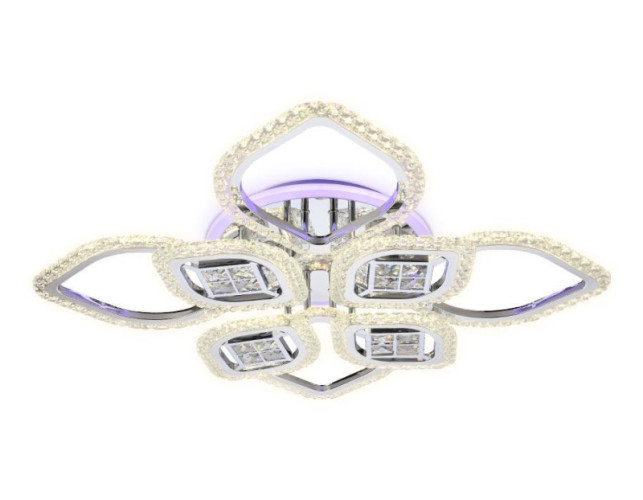 Потолочная светодиодная люстра Ambrella Light Acrylica Ice FA283