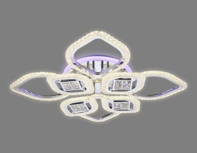 Потолочная светодиодная люстра Ambrella Light Acrylica Ice FA283